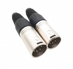 5P male female xlr connector