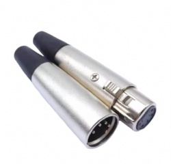 5P male female xlr connector