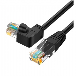 Cat.5e Cat.6 UTP Patch Cable with Left Right Down and Up Angle