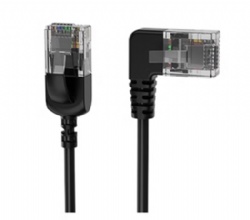 Ultra Thin Cat.6 UTP Patch cable with 90 degree Angle