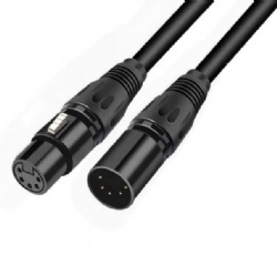 5P XLR Male to Female Cable