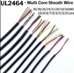 UL2464 Multi-core Cable 2/3/4/5/6/7/8/9/10/16/18/20/22AWG